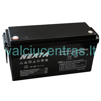 NEATA 25.6V/100Ah LITHIUM akumuliatorius